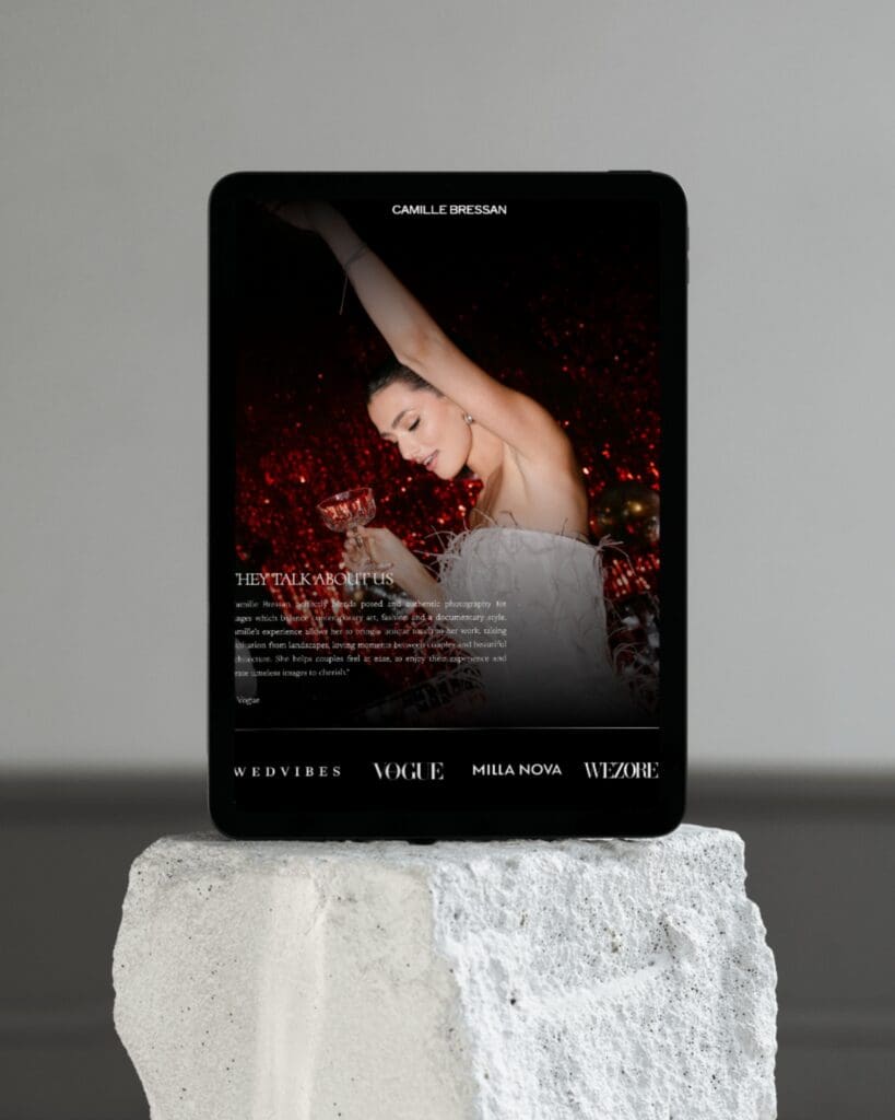 Timeless editorial website